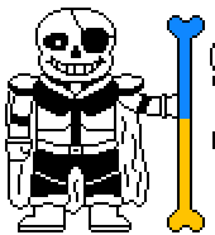 [3354ce] Not bad I thought you were a wimp but I will win! *does a similar attack but with the inver bones.*