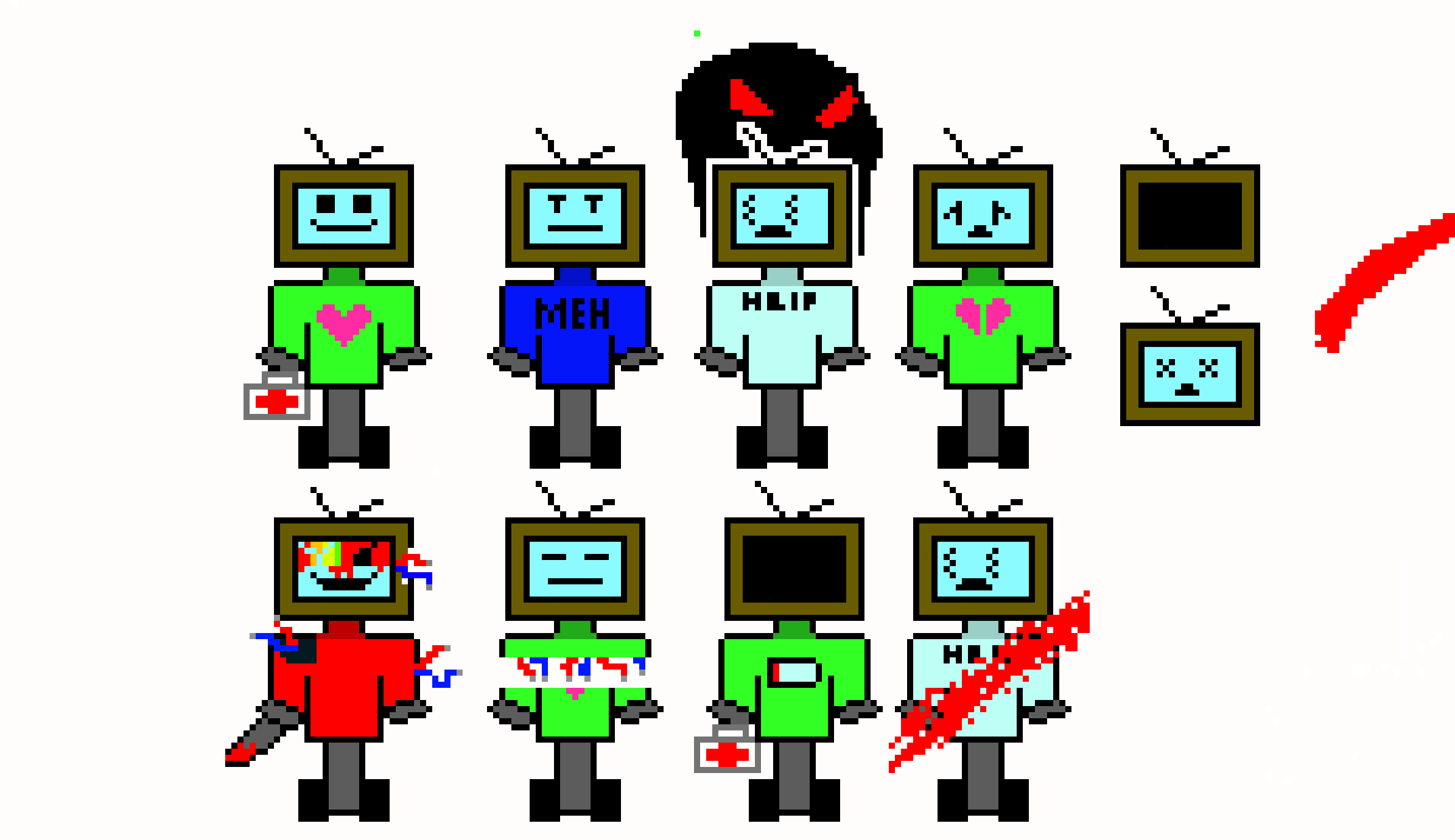 [3a33bd] Can someone make these poor robots a creator in the empty spot please-Speck