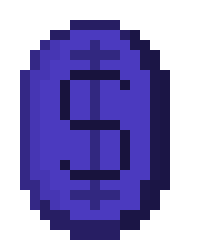 [ddefbd] Purple Coin with S