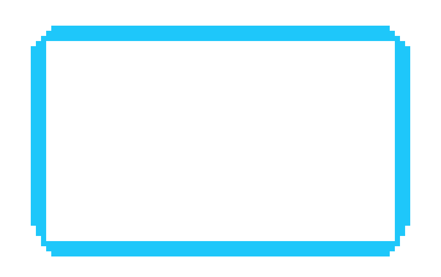 [de91fc] 16x9 pixelated border