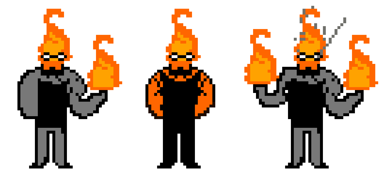 [e7a0a1] Alternative reality Grillby