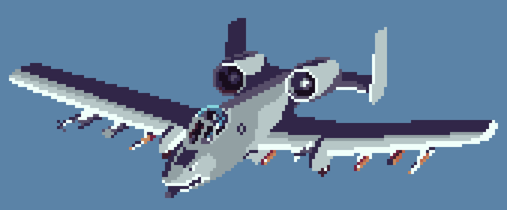 [1375db] *MOAUAS flys in An A-10 warthog* YEE HAW HEY JACOB -MOAU