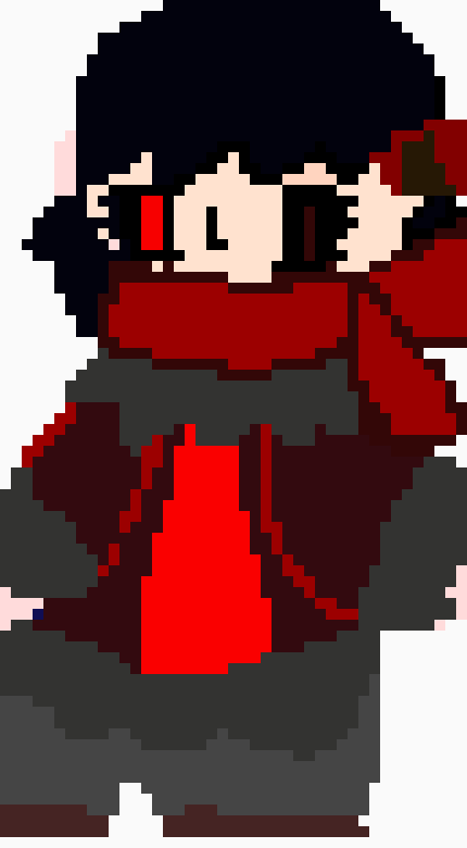 [904ba9] dummy treblie in fear as I stop u evil one she trys act out as if she was fighting a huge monster