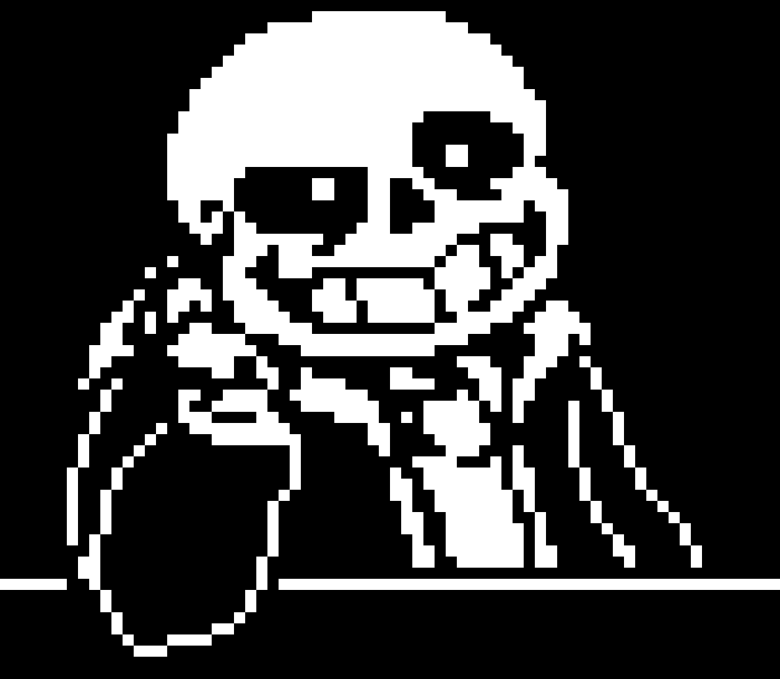 [11a9d7] Ma'am? You've been standing there for awhile -Shop Keeper Sans