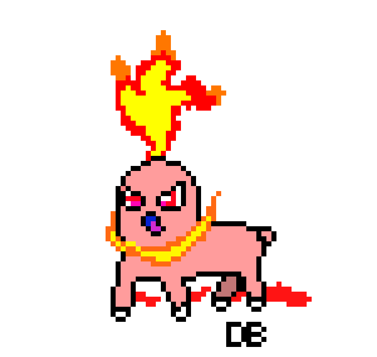 [9664c4] Fire Type Chikorita