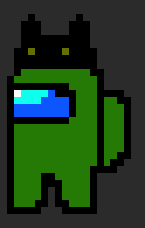 [4d758b] Green Among us Character