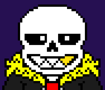 [0ae1f1] ok. hey Grillby, one mustard one ketchup and a thing of fries. *Grillby goes to the kitchen to cook the fries*