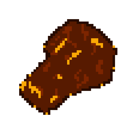 [f992b4] Cooked Golden Meat