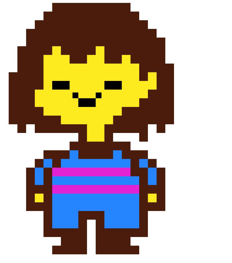 [e2d5c2] Undertale Frisk Sprite