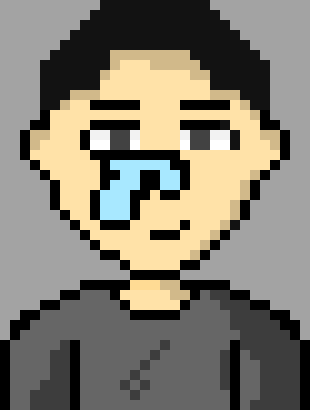 [f455be] Your face is kinda small, but...THERE! NOW IT'S ART!