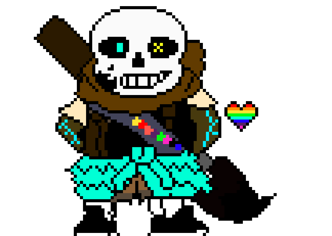 [ae61c8] You see this person right here? They are both genders. They were happily married to their greatest enemy and had a child with them. That kid is Paperjam. Weird name for a god of gods that has the power of Ink and Error