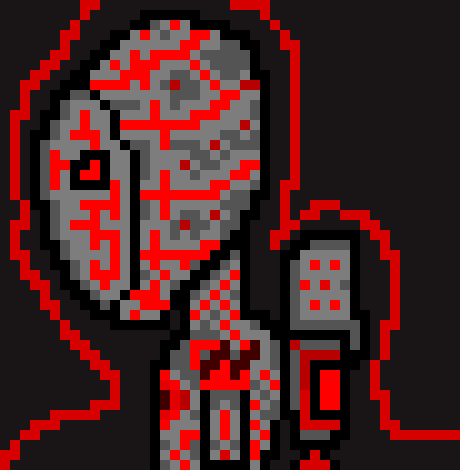 [c3bb50] Oh rainbow fox, we meet yet again (Copies then throws axe at rainbow)