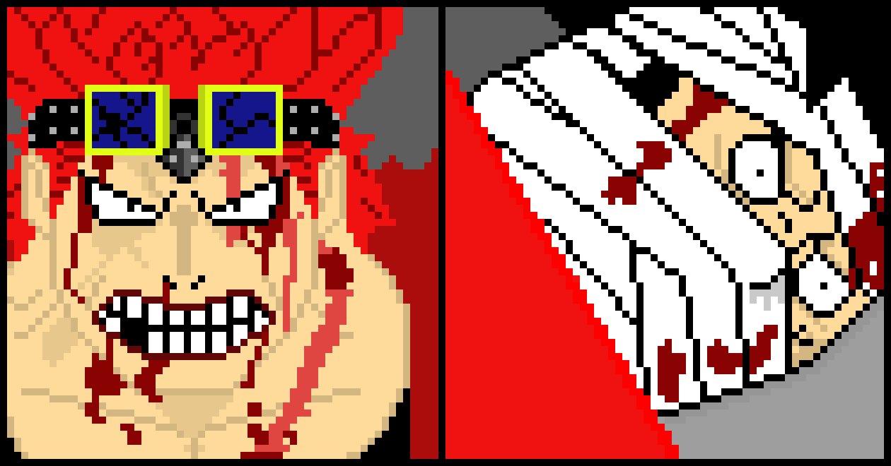 [30eba8] kid and luffy