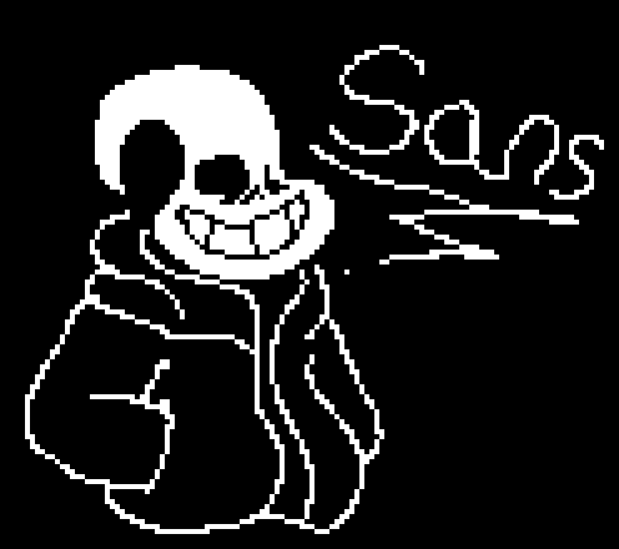 [e8dd50] [ Sans drawn by danger. Also got a drawing tablet. Which is awesome, getting used to it at the moment. - Danger ]