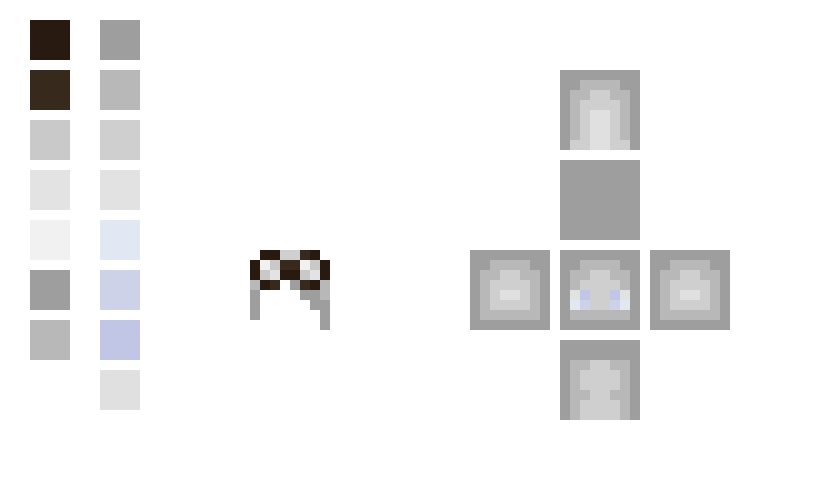 [9664c4] The Head of My Undertale Minecraft Roleplay OC