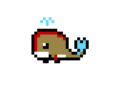 [e3be5b] Pixel Whale