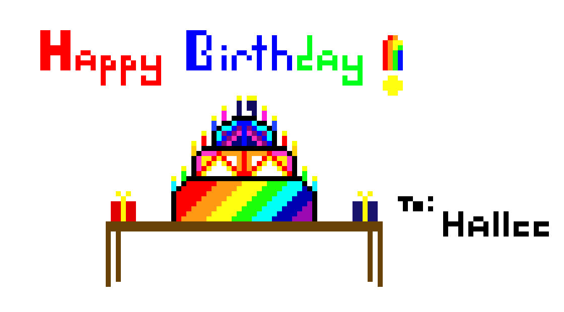 [9664c4] Happy Birthday Hallee