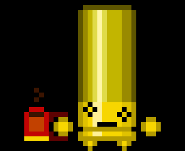 [5101cd] (but really, he cant see anything, 1, because he is crazy, 2,because he is about to pass out )