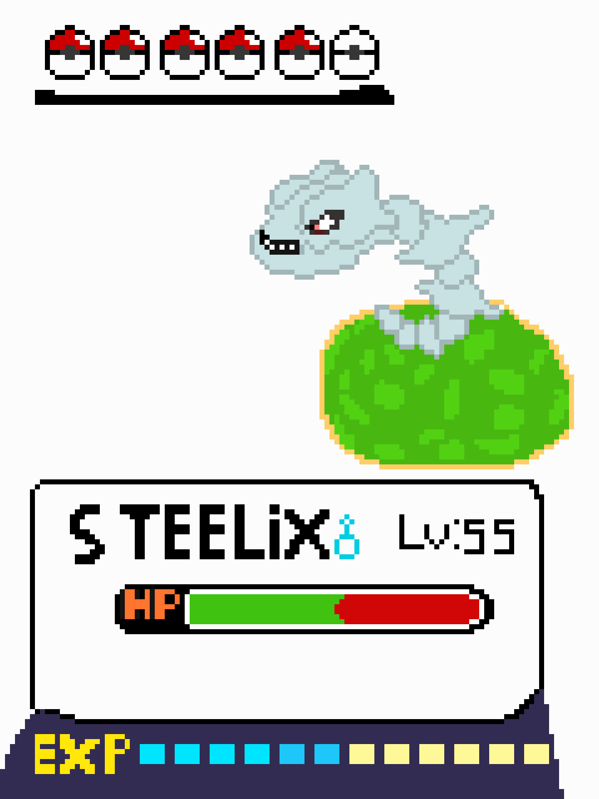 [3fcaee]  PKMN trainer tom steelix use giga impact -Tom