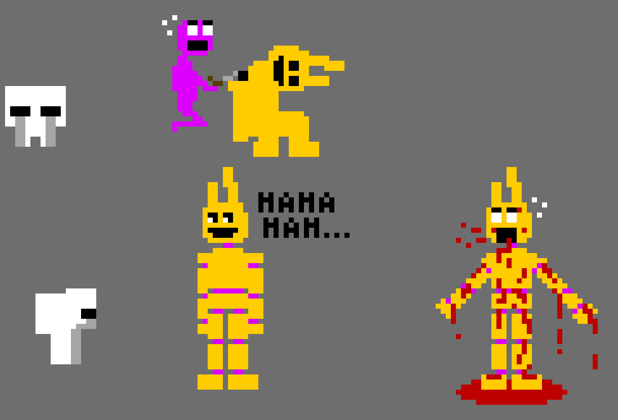 [6d74d1] I mean, it accurate to him dying in the minigame as Springlocks go really deep and fast into his body so...