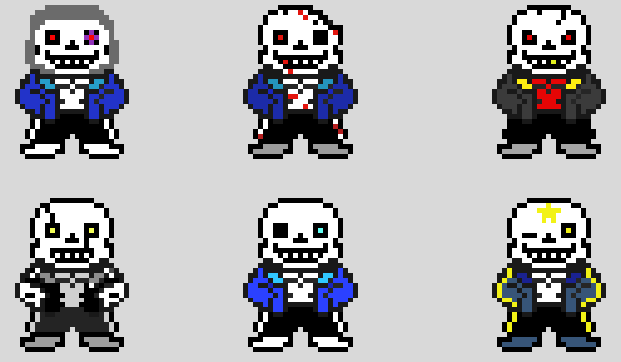 [9664c4] The many Sans' (My version)