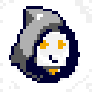 [dfb43a] Reaper Overwatch Pixel Face 