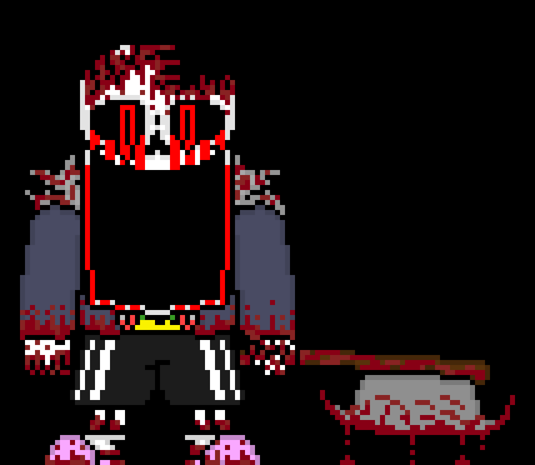 [e8cb42] *no effect* ..... *his mouth is nearly big enough to swallow asriel whole*