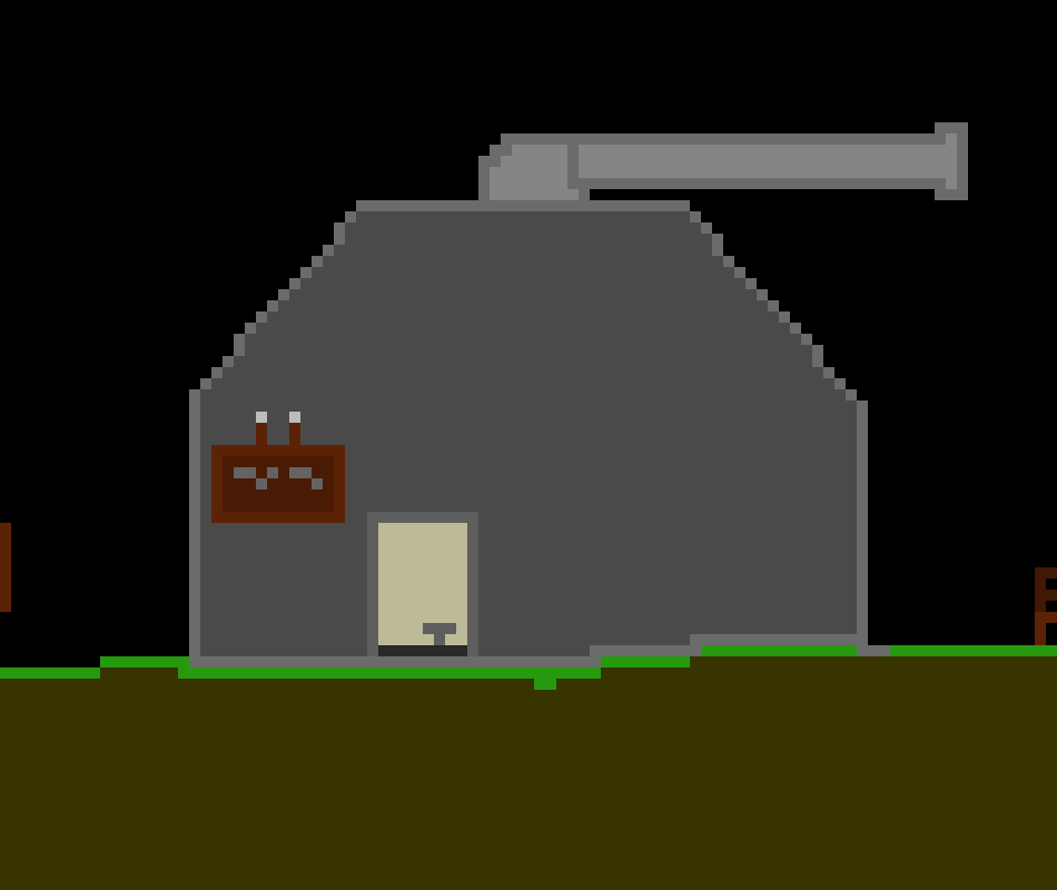 [5101cd] tred to make a broken door affect