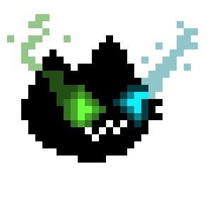 [a15ca3] Sans: evil cat: (just imagine the text i say now as meows.) *throws balls of yarn at speed of light, and uses a few meow blasters. (cat heads that shoot lasers.)*