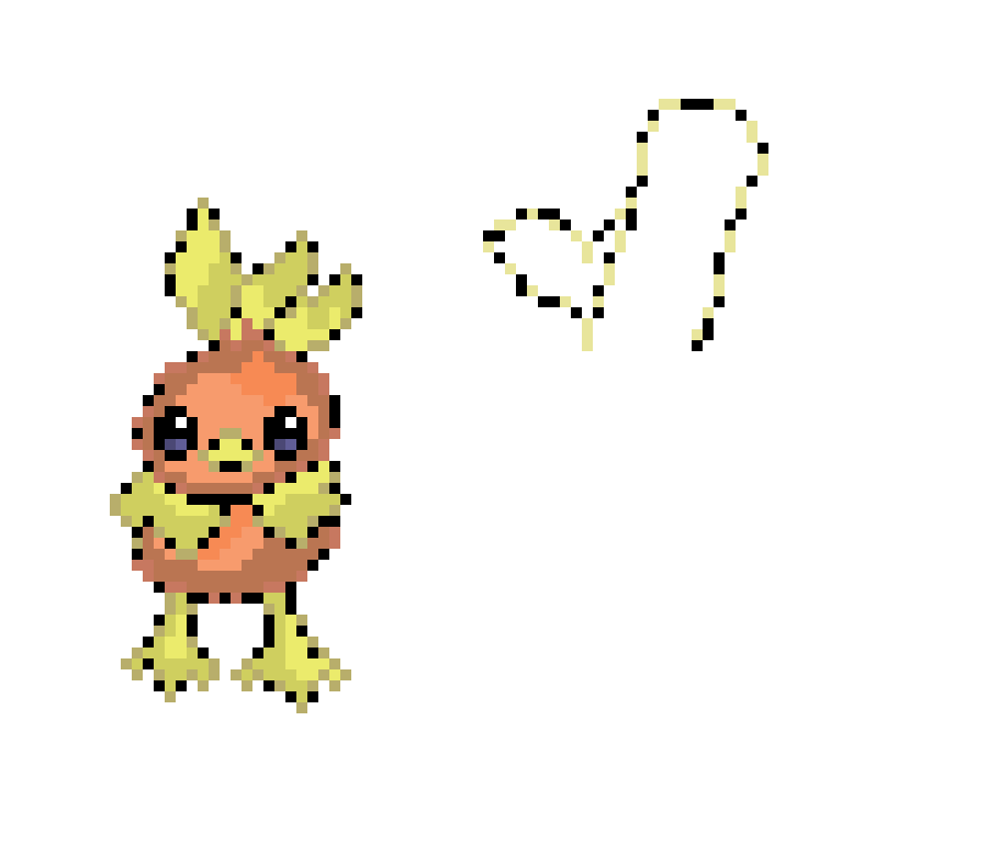 [3fcaee]  combusken in the style of gen 1 wip - Tom