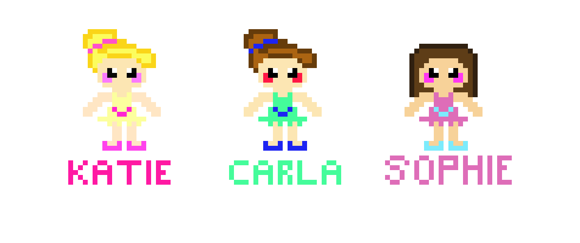 [9664c4] pixel girls