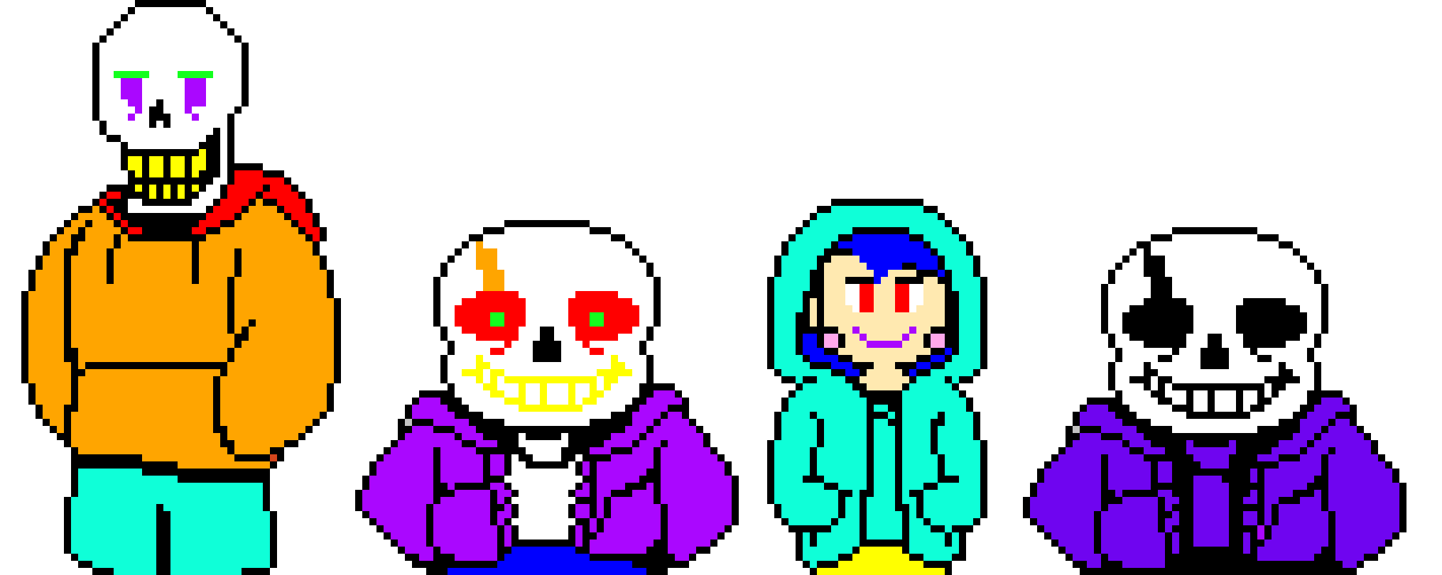 [2b592c] RAINBOW TIME QUARTET!