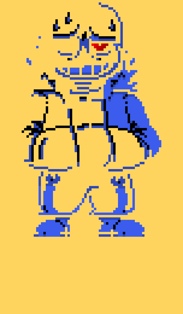 [6d923a] Coolkid19 Tale Orange blue sans -coolkid19