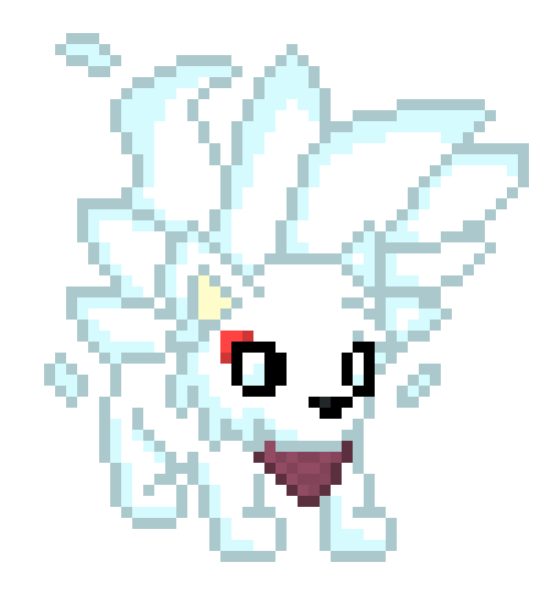 [5b2f3e] . . . . Wait... they can only see my Alpha Flames.... trying to get their attention is tough.... and I can't just show magic, or the pressure will be put on me, I guess.... Wait, -looks back at the forest- . . . maybe...  