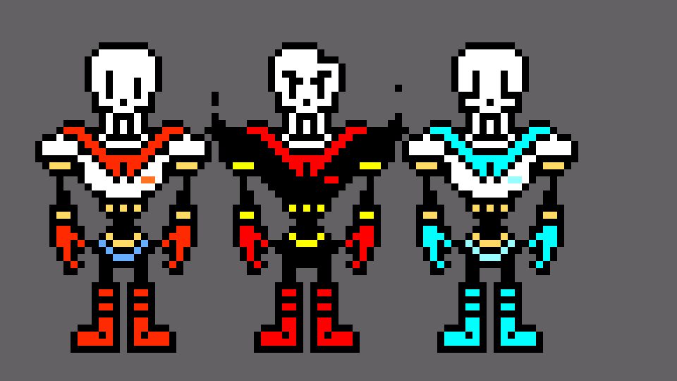 [0f5a31] undertale, fell, and swapswap papyrus!