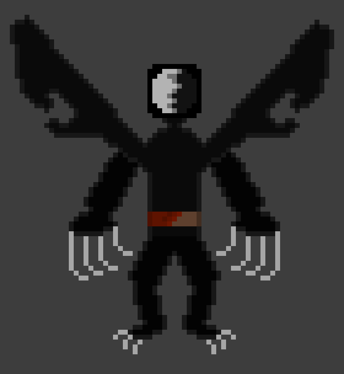 [25d002] *Dull and shattered weapons lay around the arena, as well as bodies of hunters scattered around in peices*