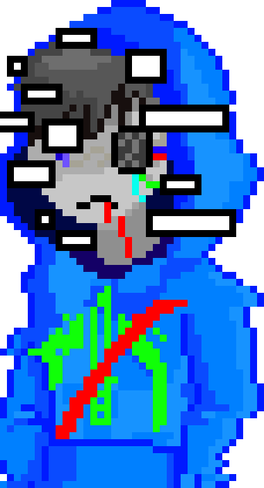 [7b7bce] -walks out of portal- get...your paws...off chris...