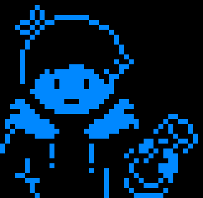 [77b851] Just selling Hot Chocolate to random strangers. Except you aren't one are you, Danger right. or another name?