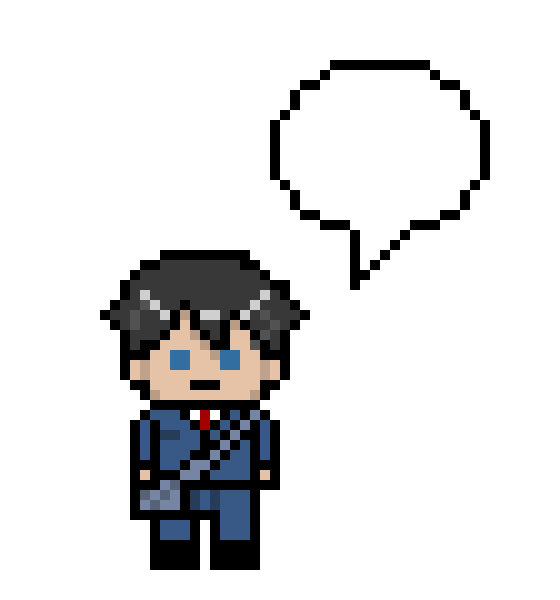 [4f903c] Danganronpa Pixel Sprite Base