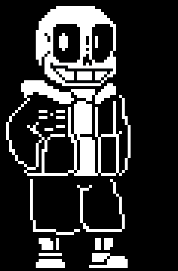 [2b9834] (puts books in hoodie pocket)⚐︎😐︎--- sans/shadow