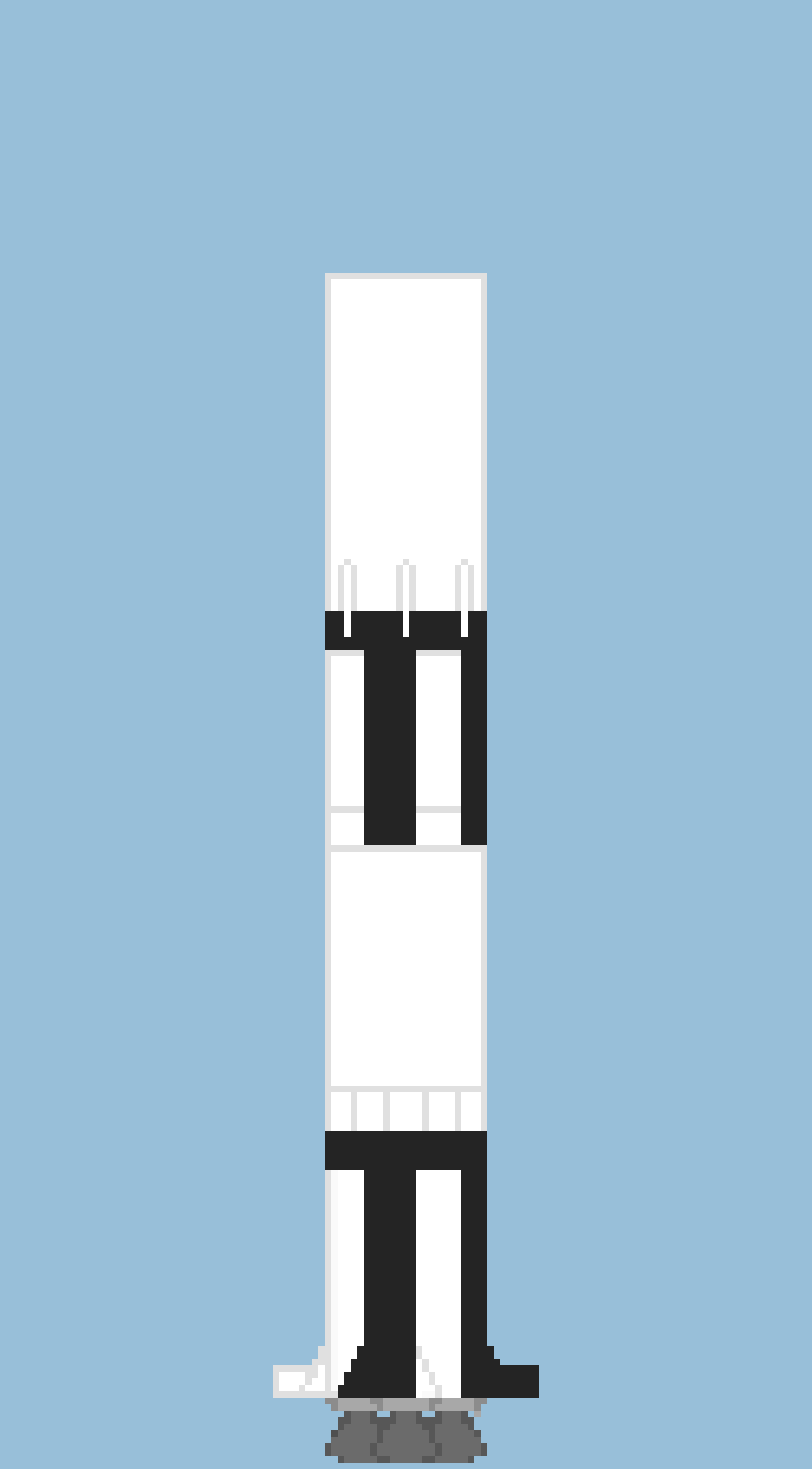 [d500f0] I was trying to make the saturn V and i thought it would take up less space than this, im not even done!