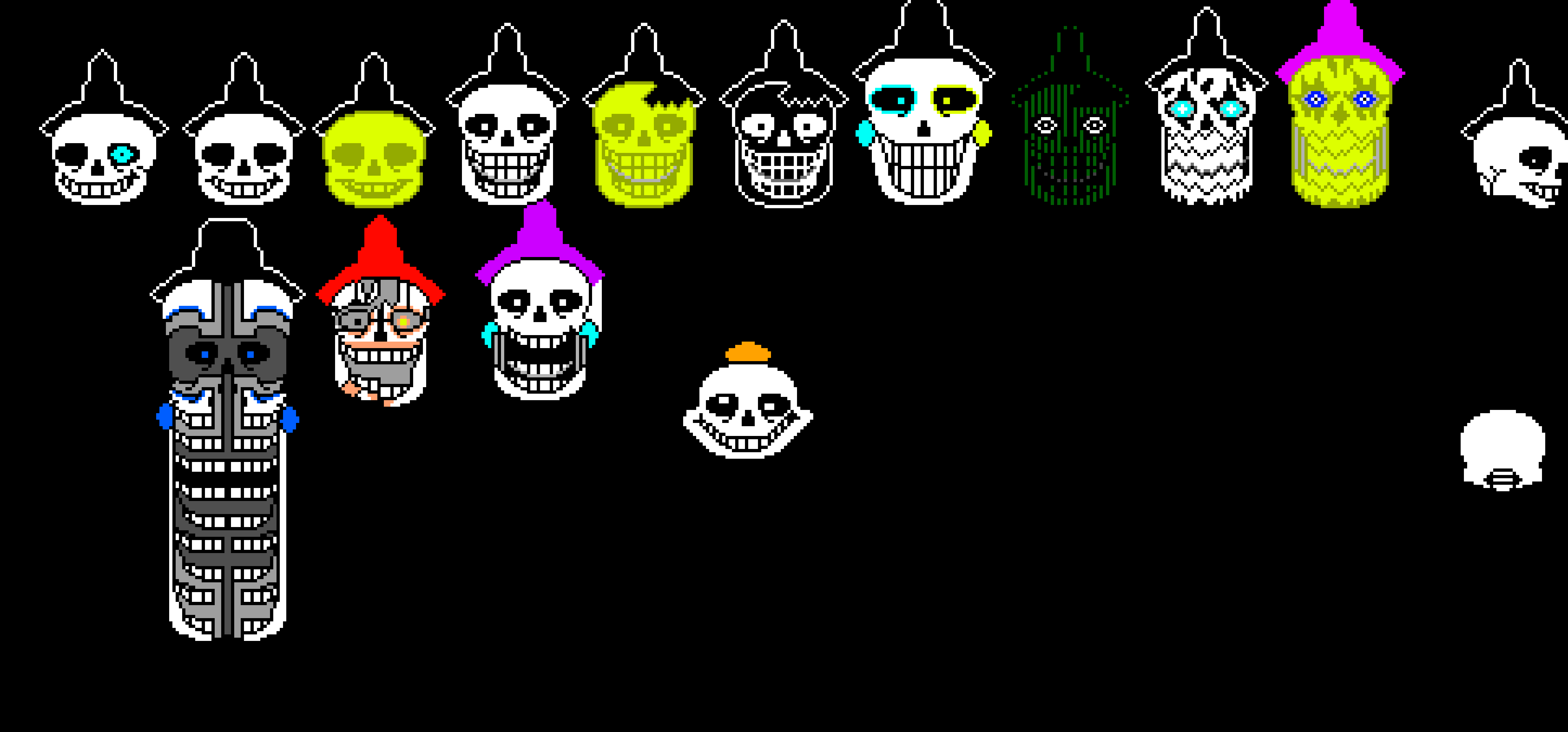 [f69aa0] Undertale Sans and Papyrus The Skeletons. ( Sans Update V2 )