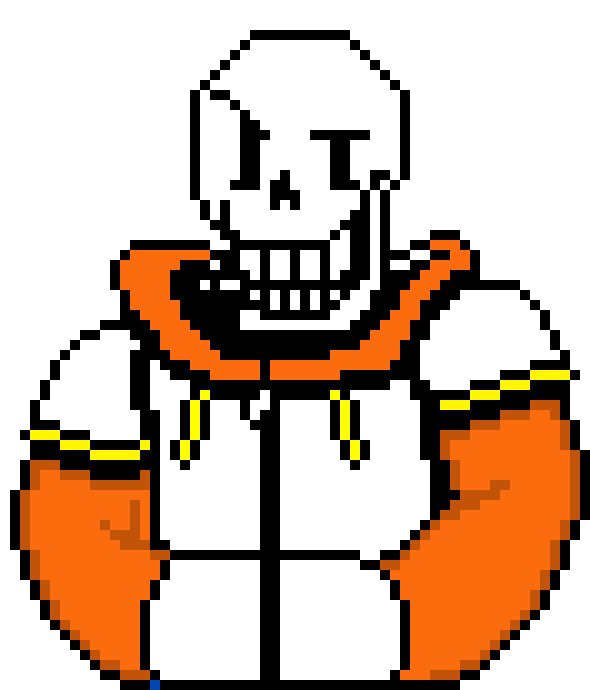 [2c07d9] TS!Underswap Papyrus Sprite V2 (Colored)