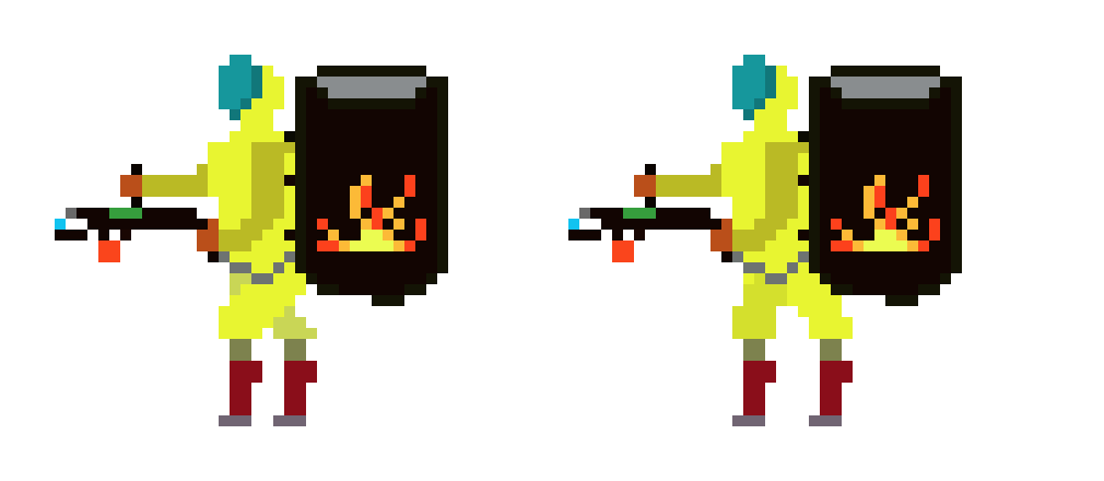 [9664c4] walking animation-Enemy 2