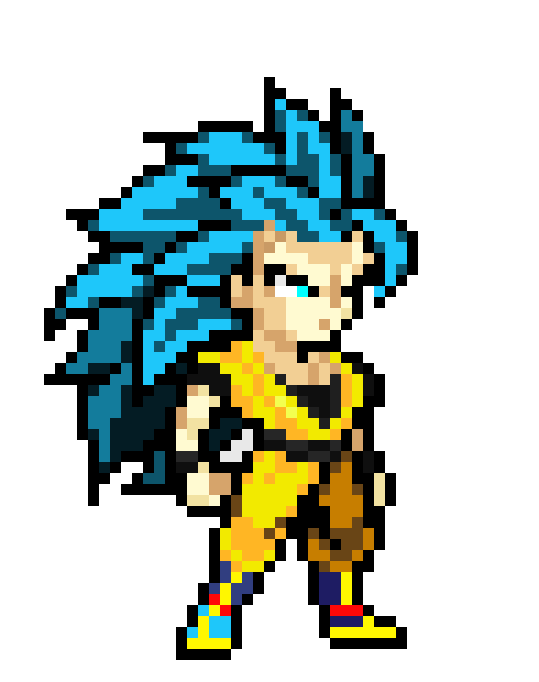[d83509] Goku SSJ3 BLUE
