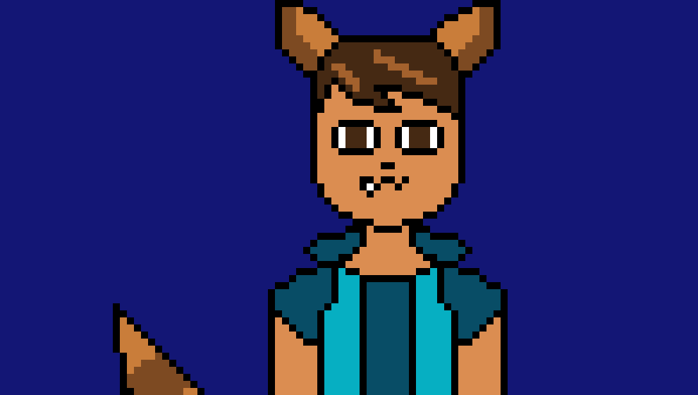 [4fbda4] aww thank you(touches tail :3)- Evan