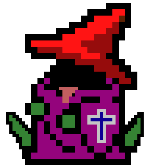 [0f4f9d] Eldritch Sage 8-bit Open Mouth blink