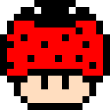 [9664c4] Ladybug Mushroom