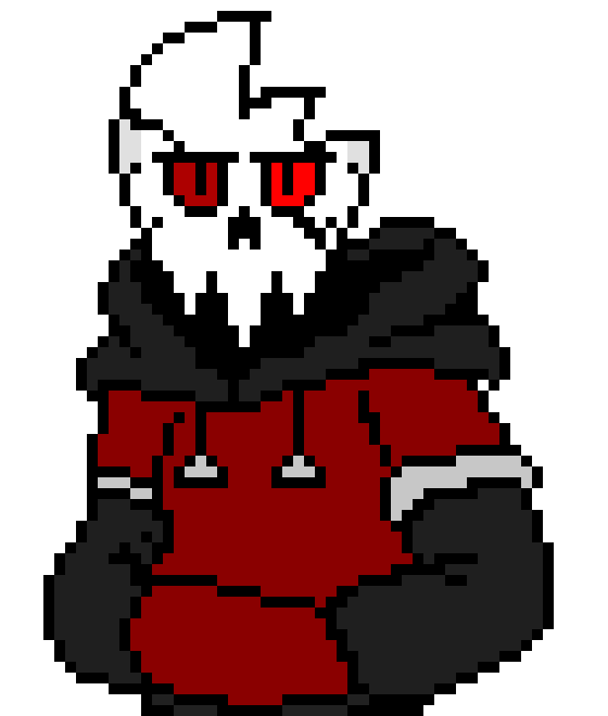 [15ee58] -hands flame red and black as a source of light-