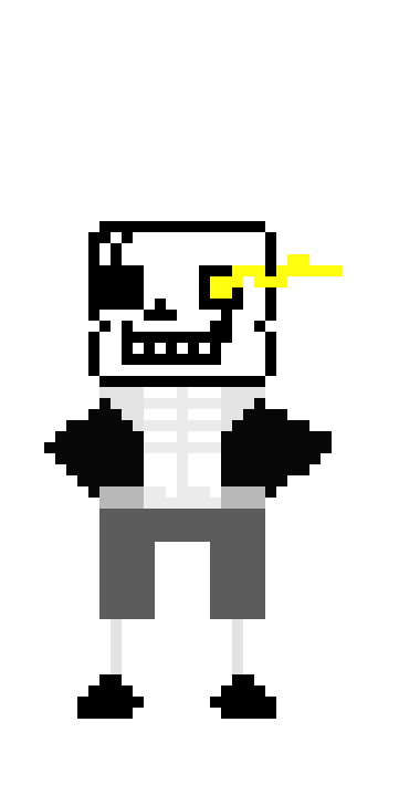 [9664c4] gaster sans sprite
